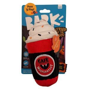 Bark Halloween Cappuccino Plush Dog Toy NEW